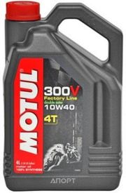 Фото Motul 300V Factory Line 10W-40 4л Фото Motul 300V Factory Line 10W-40 4л