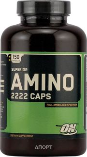 Фото Optimum Nutrition Superior Amino 2222 Caps 150 caps Фото Optimum Nutrition Superior Amino 2222 Caps 150 caps